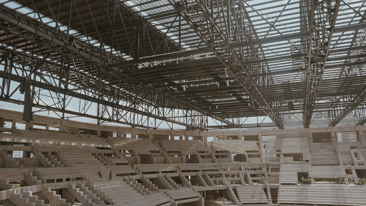 Estructura interior /Graderias